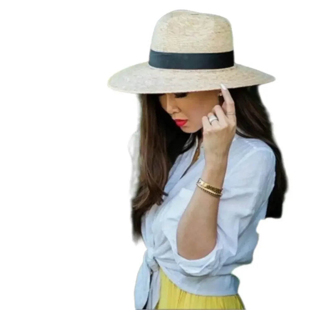 Brooklyn hat co Palm Fiber Safari Hat one size
